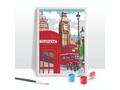Set de pictura pe numere, Happi Hobbi, Picteaza si inrameaza, Majestic London
