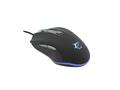 Mouse White Shark GM-5002 OCTAVIUS, RGB, 6.400 dpi, Negru