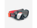 Mască 100 Snorkeling COMFORT Gri Adulți  - M