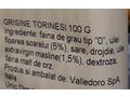 Grisine Torinesi Valedoro 100 G