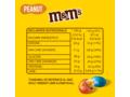 M&M's Peanut arahide invelite in ciocolata cu lapte, cu glazura crocanta si colorata  90 g