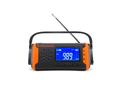 Radio pentru, cutremure, inundatii, furtuni,calamitati naturale, cutremure, camping, pescuit , cu dinam si lanterna 4000 mah