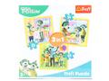 PUZZLE TREFL 3 IN 1 BAIETI