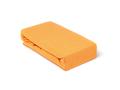 Husa saltea Jersey orange, cu elastic, bumbac 100%, 100 x 200 cm