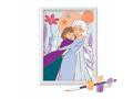 Set de pictura pe numere, Happi Hobbi, Picteaza si inrameaza, Frozen