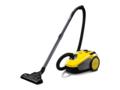 Aspirator cu sac Karcher VC 2  700W 2 l Tub telescopic din metal HEPA 13 accesorii Galben