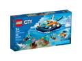 LEGO City Barca pentru scufundari de explorare 60377