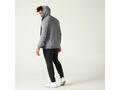 Hanorac cu fermoar 100 Fitness Gri Bărbați undefined