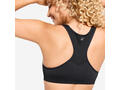 Bustieră fără cusături cu spatele decupat susținere medie Negru Damă - S