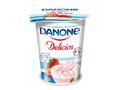 Iaurt Delicios capsuni 400g Danone