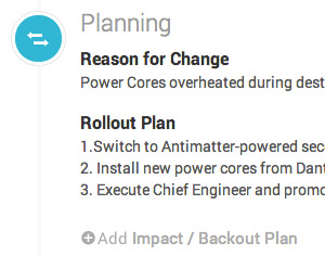 Change Management Planning