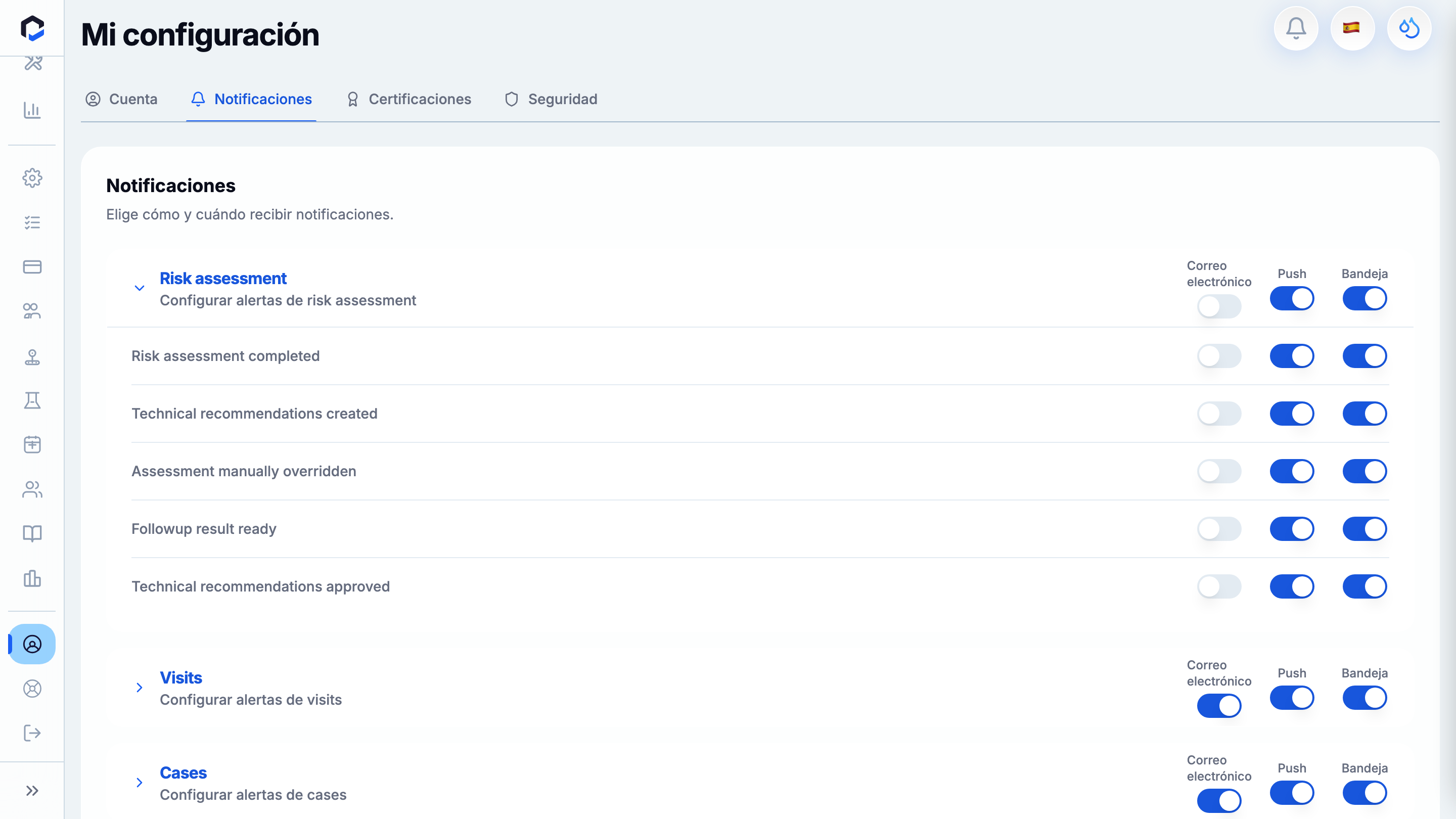 Confirmation 'Your notification preferences have been updated.' after saving (after).