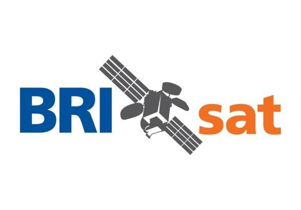  Logo BRIsat, satelit milik Bank BRI