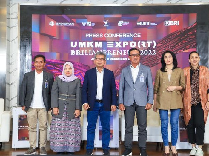 UMKM Top Hadir di Indonesia's Finest UMKM EXPO(RT) BRILianpreneur 2022
