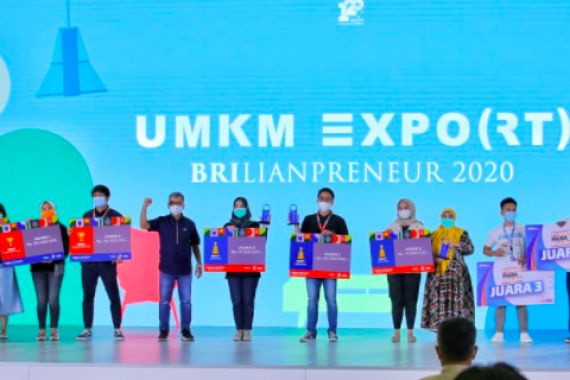 BRILIANPRENEUR 2020 Berhasil Tingkatkan Transaksi Ekspor Para Pelaku UMKM