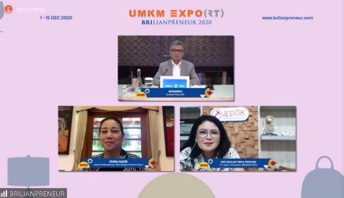 Gelar UMKM EXPO(RT) BRILIANPRENEUR, BRI Dorong 400 UMKM Go Global