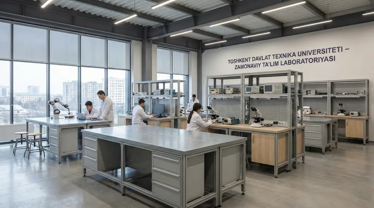 Toshkentdagi o‘quv makonlari uchun metall mebel va karkaslar