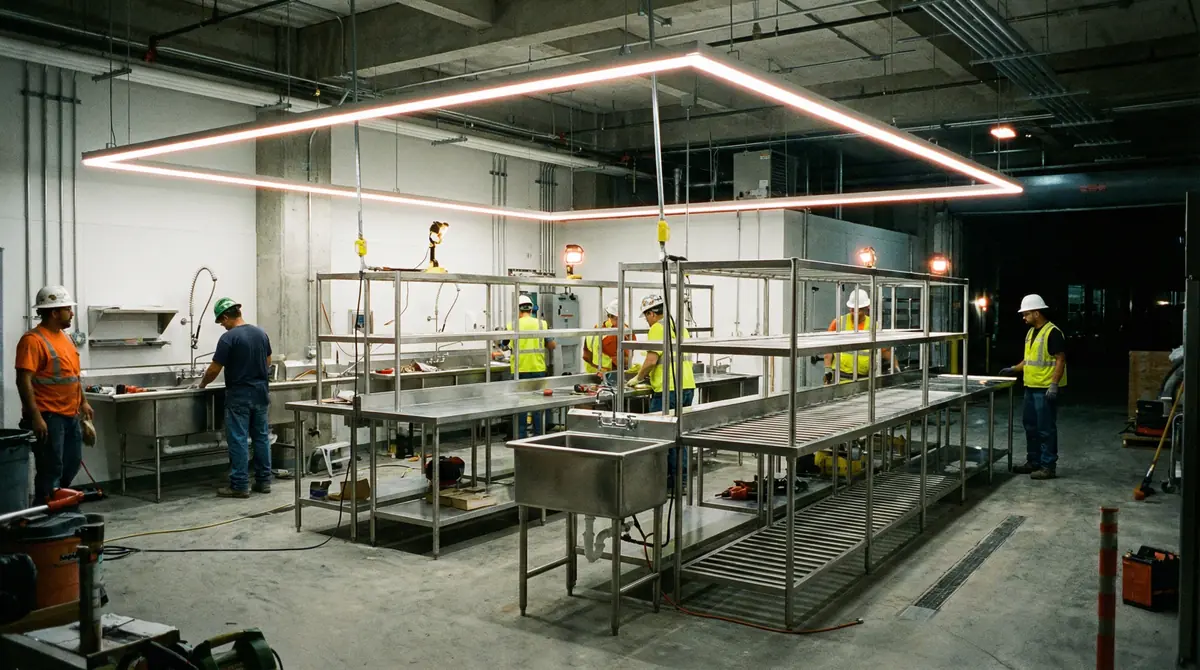 Food‑sex uchun zanglamaydigan jihozlarni tayyorlash muddatlari