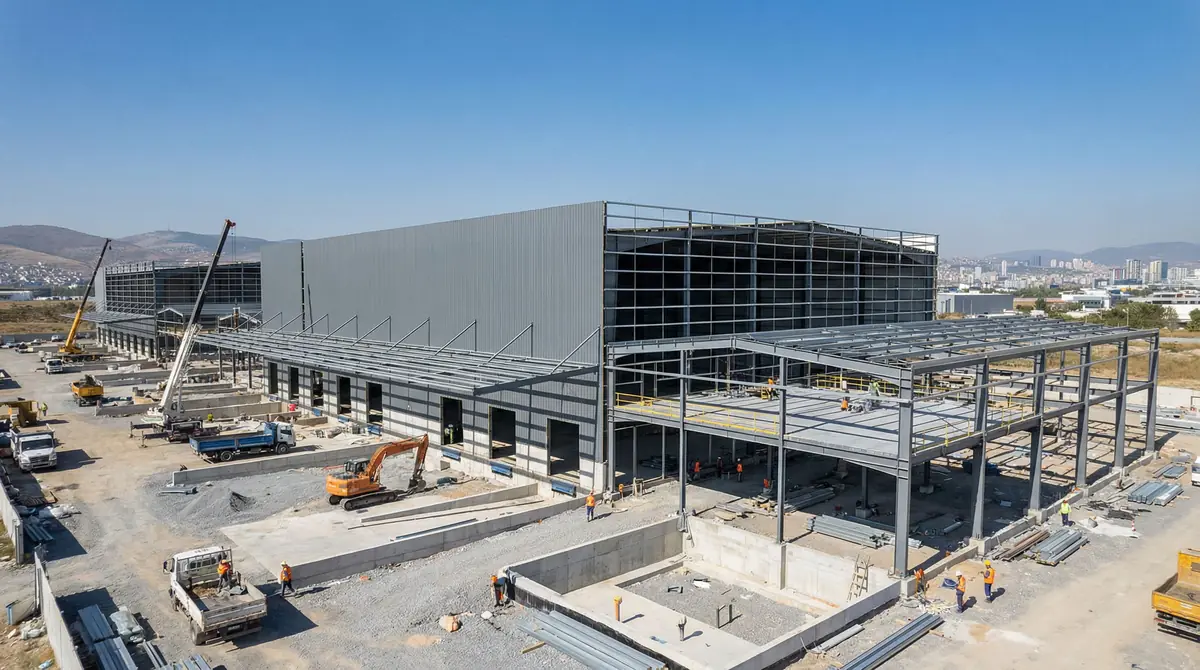 Industrial park uchun metallokonstruktsiyalar smetasi