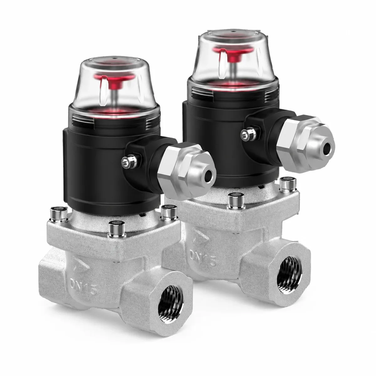 Industrial Gas Solenoid Valve XF3III seriyali gaz elektromagnit klapani, odatda ochiq holatni saqlash