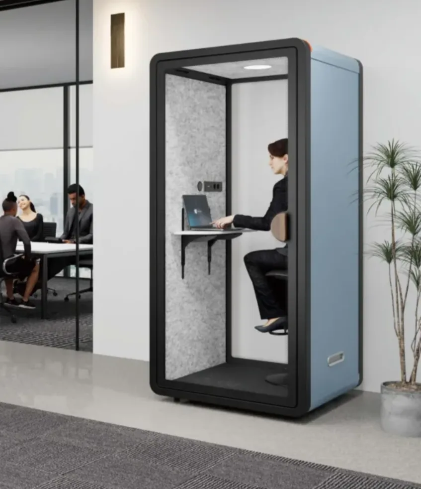Звукоизоляционная кабинка FlexiSpot MPD114-EWT