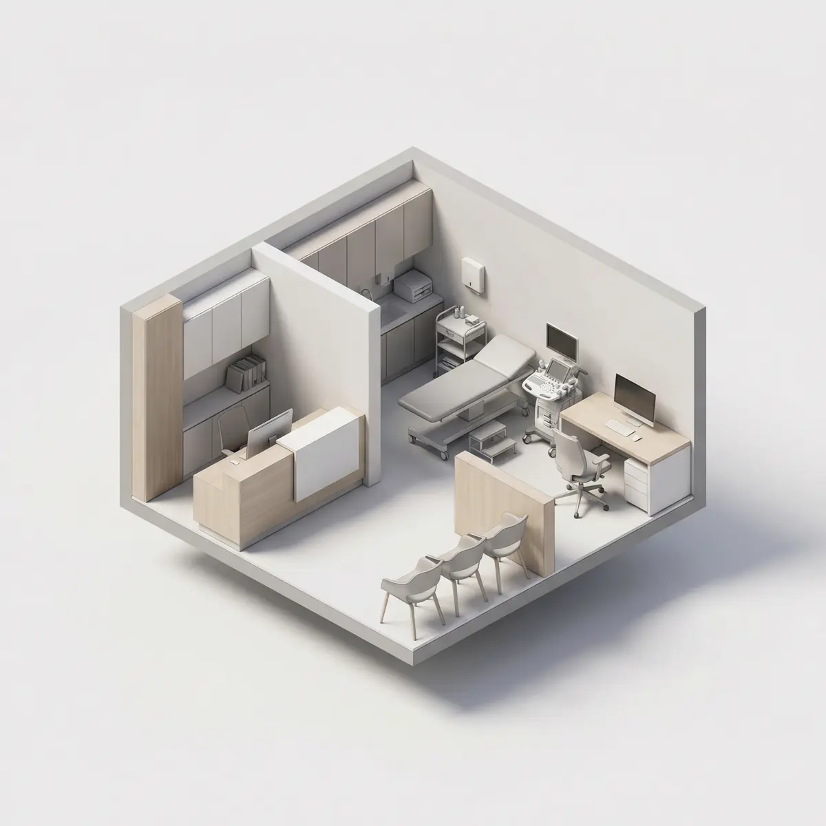 Klinika uchun mebel va uskunalar bilan jihozlash Toshkentda