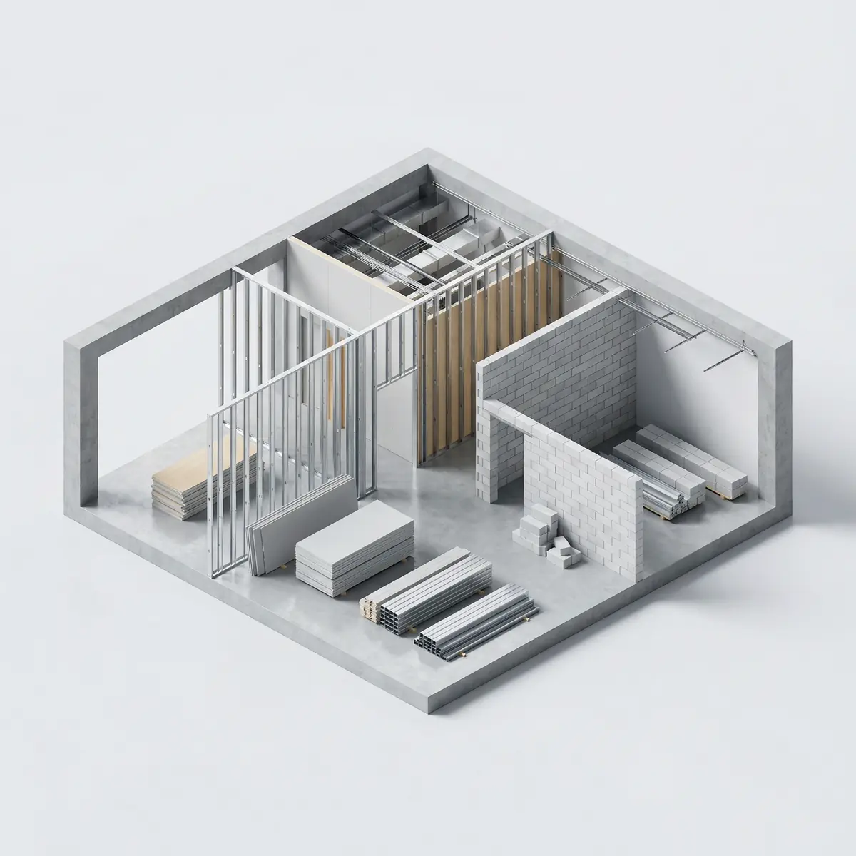 Tijorat xonasi uchun pardevor qurish Toshkentda