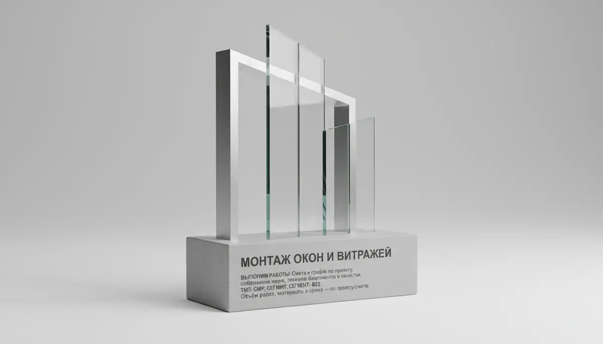 Oynalar va vitrajlarni o‘rnatish