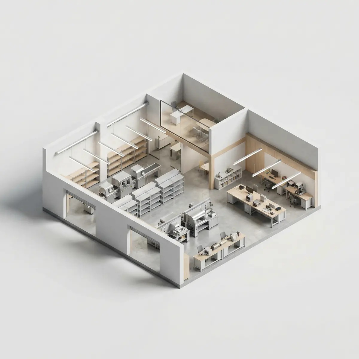 Ishlab chiqarish binosi uchun kalit topshirish taʼmiri Toshkentda