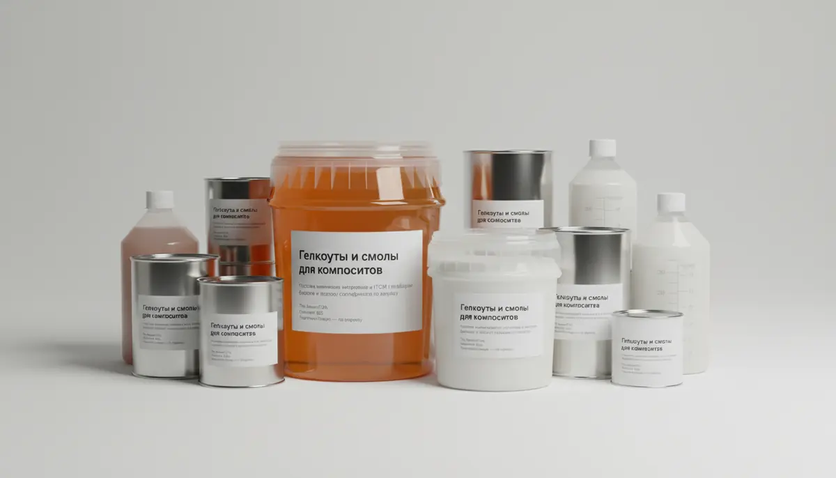 Kompozitlar uchun gelkoutlar va smolalar