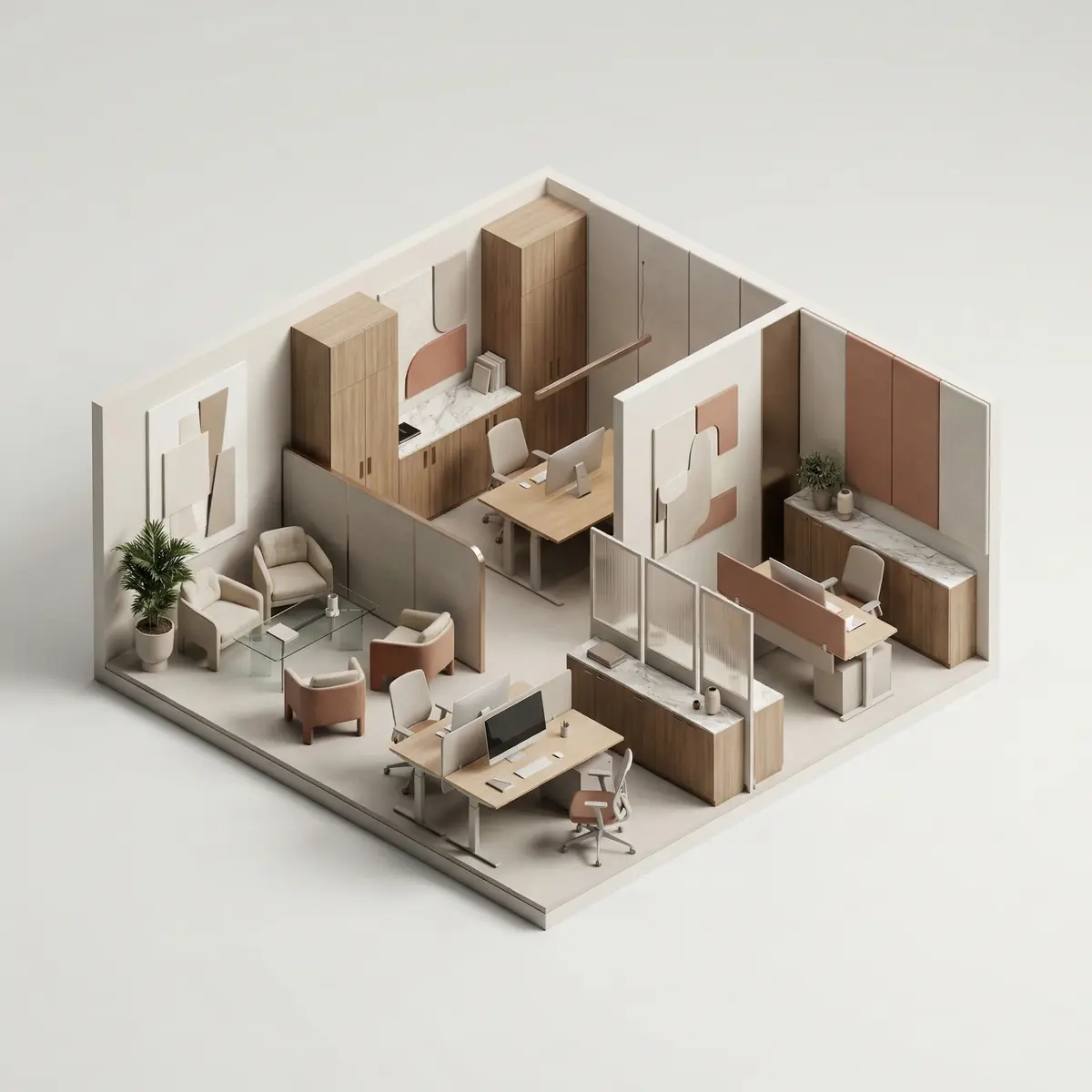 Ofis uchun interyerni rebrending qilish Toshkentda