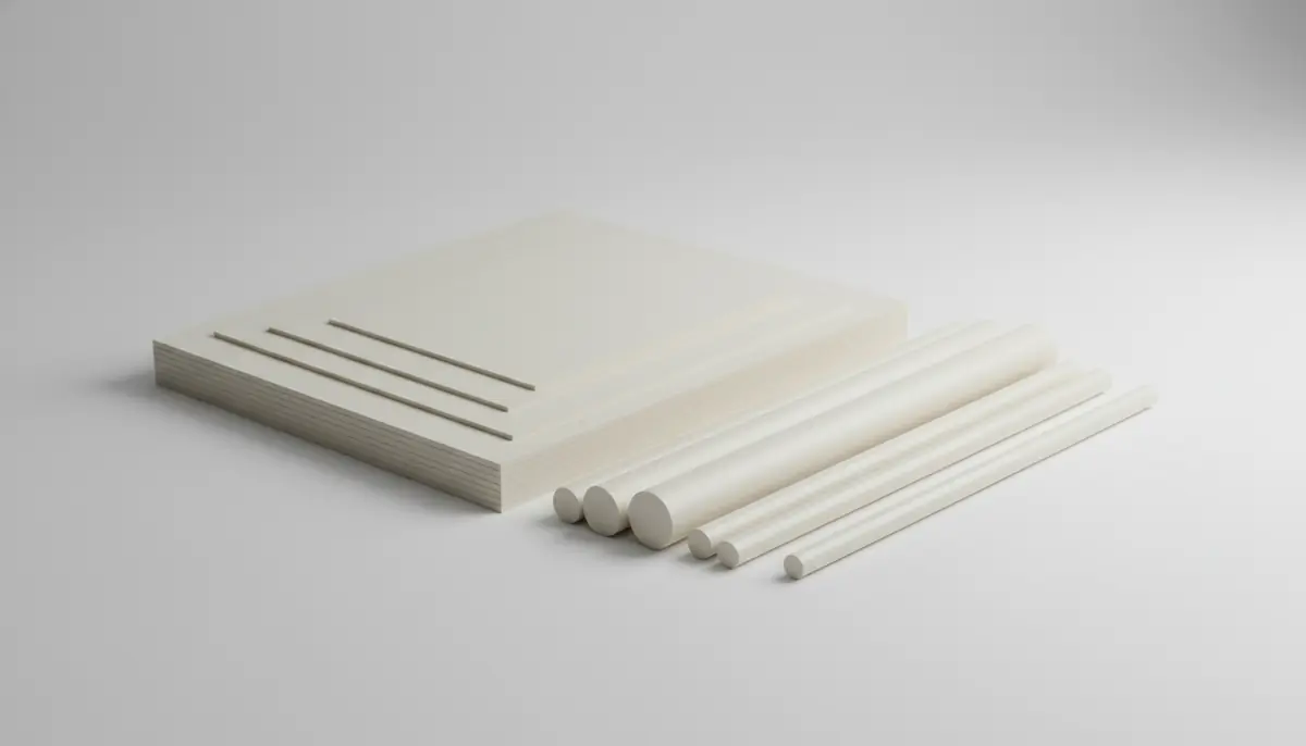 Ftoroplast (PTFE) listlar va sterjenlar