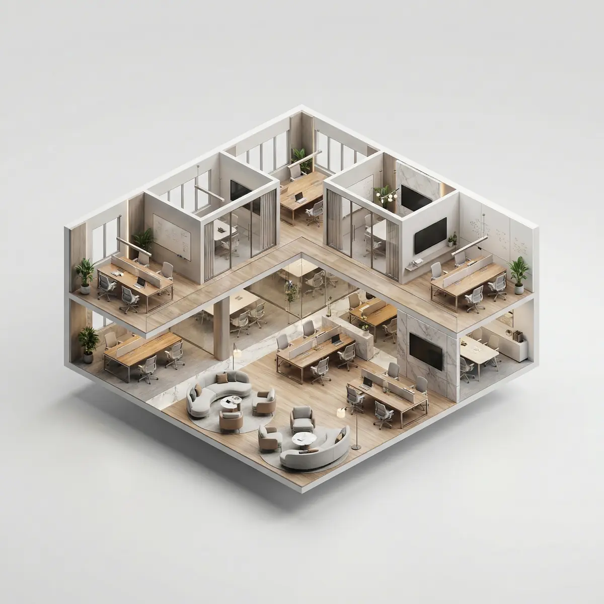 Kovorking uchun dizayn loyihasi Toshkentda