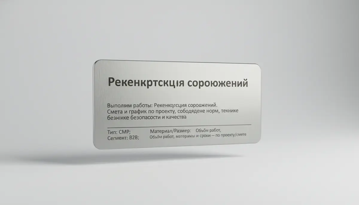 Inshootlarni rekonstruksiya qilish