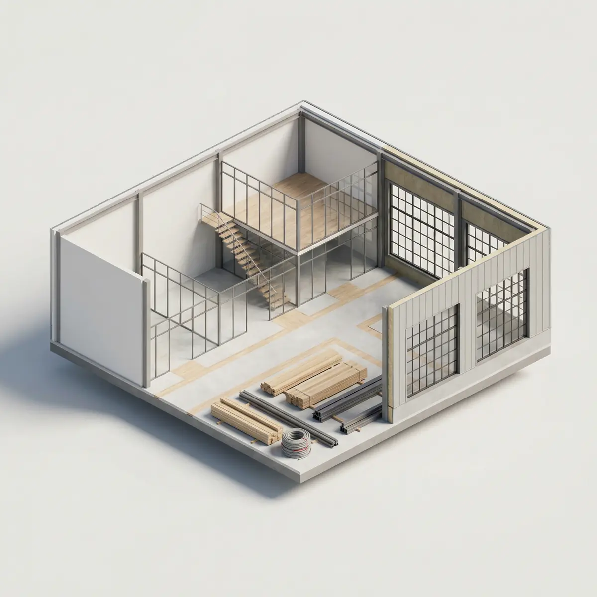 Ishlab chiqarish binosi uchun makonni rekonstruksiya qilish Toshkentda