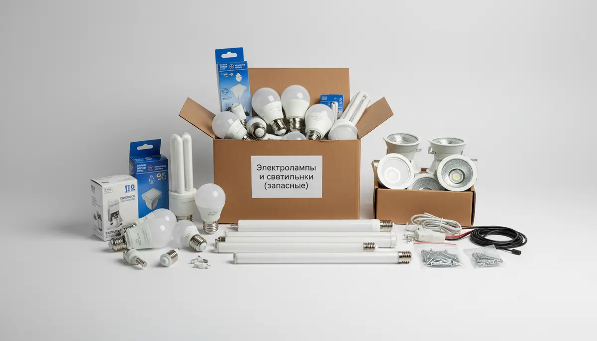 Elektrolampalar va yoritgichlar (zaxira)