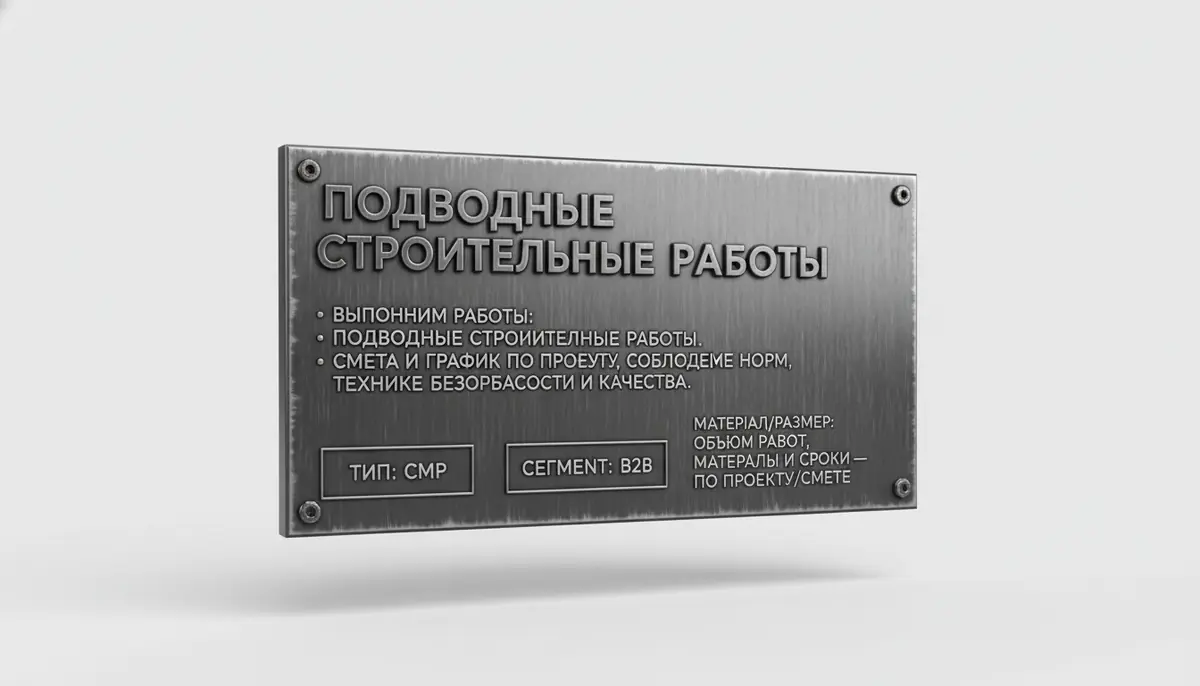 Suv osti qurilish ishlari