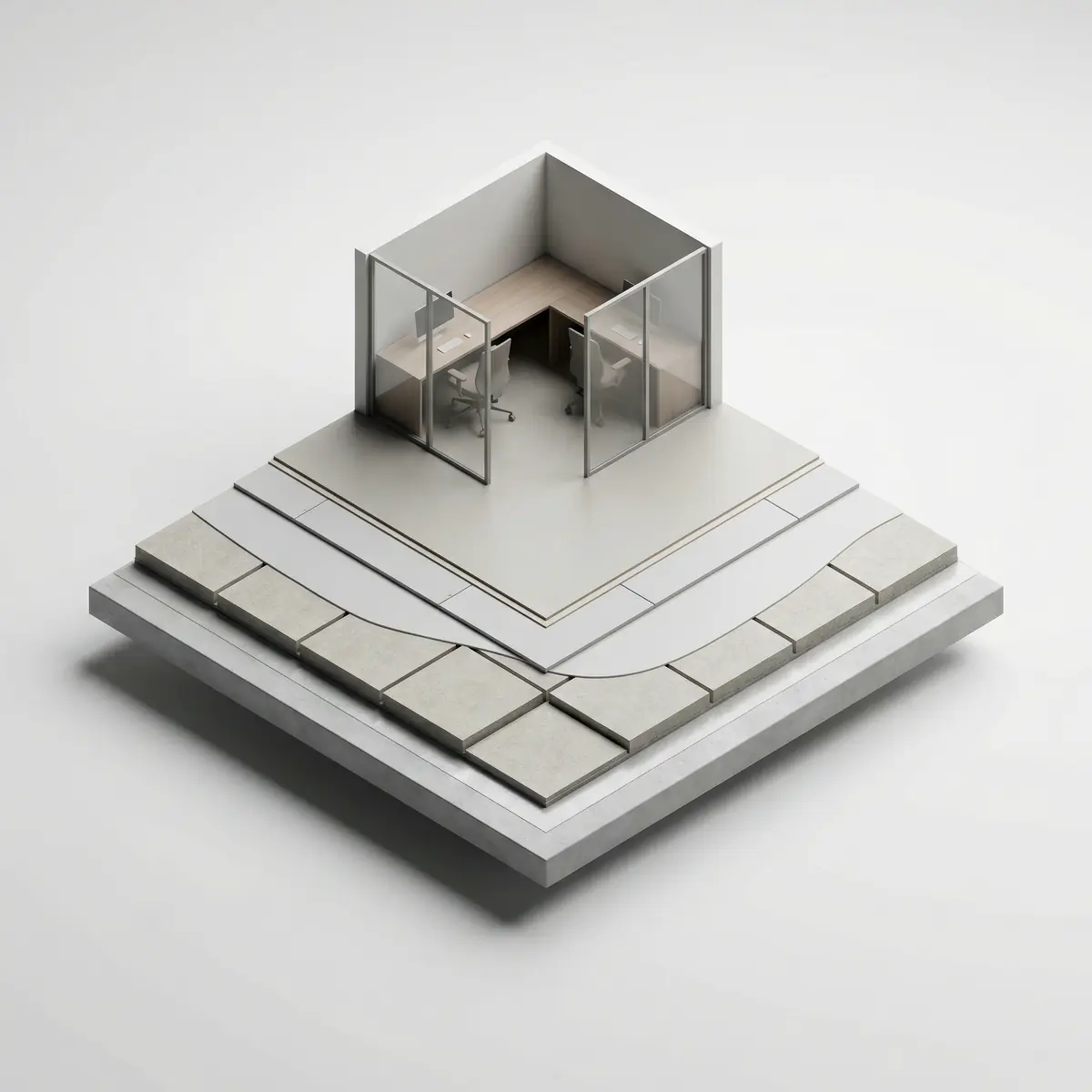 Ofis uchun qora pol tayyorlash Toshkentda