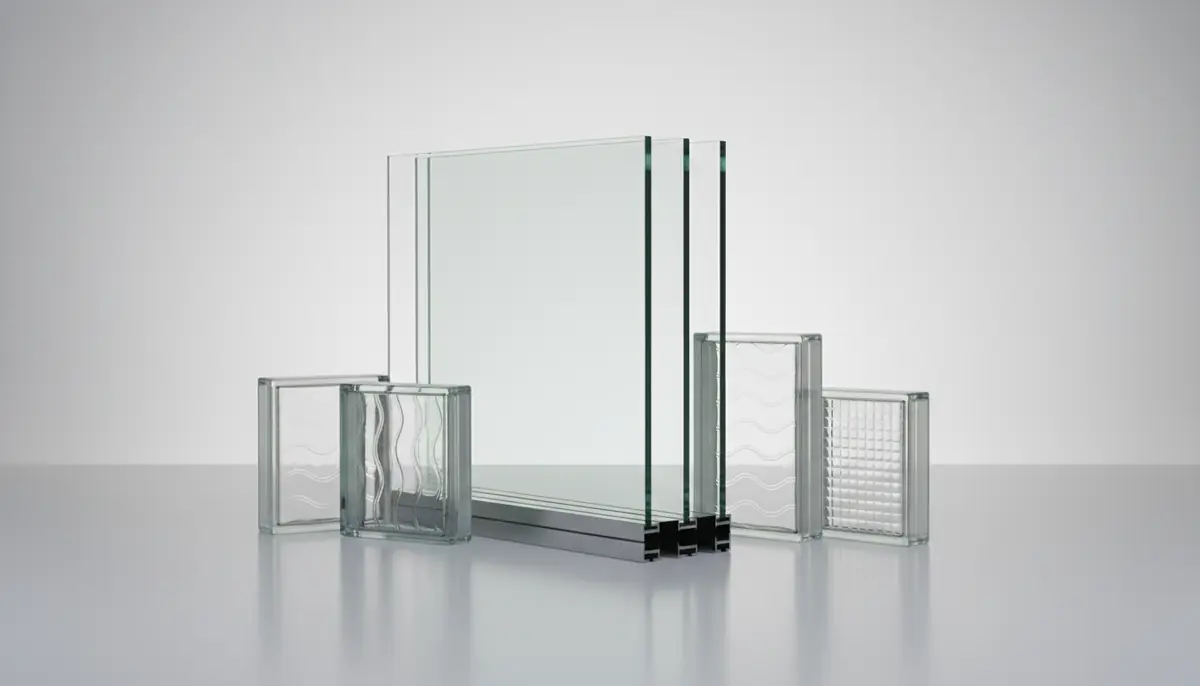 Oynali paketlar va shisha bloklar