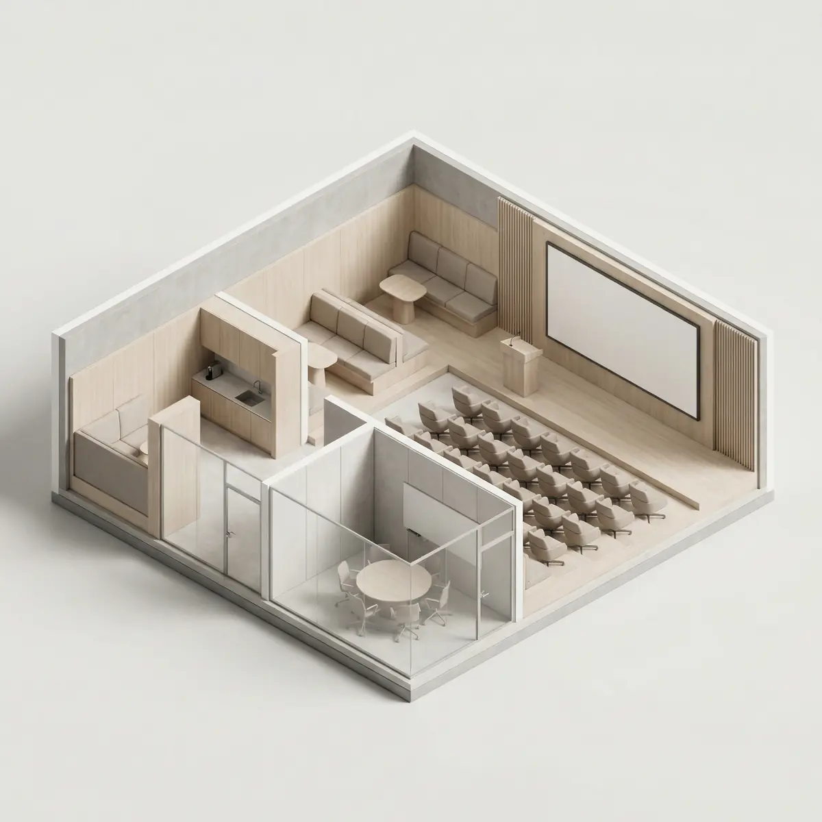 O‘quv markazi uchun dizayn loyihasi Toshkentda