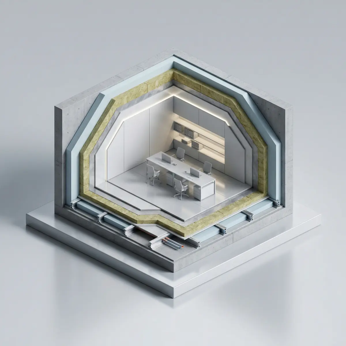 Tijorat xonasi uchun issiqlik izolyatsiyasi Toshkentda