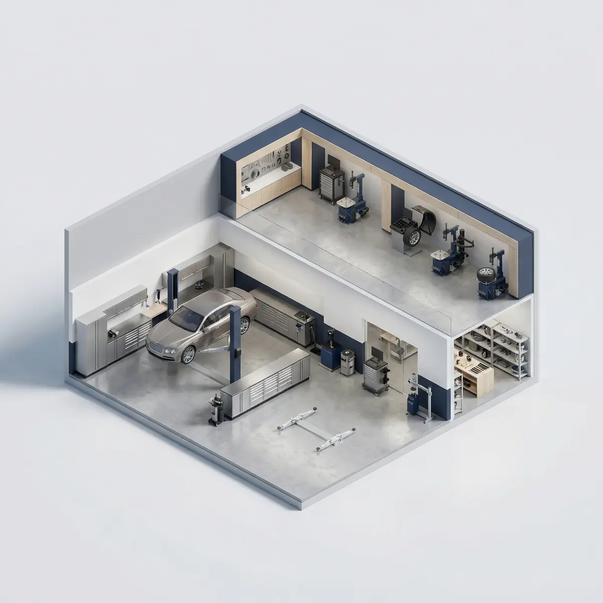 Avtoservis uchun dizayn loyihasi Toshkentda