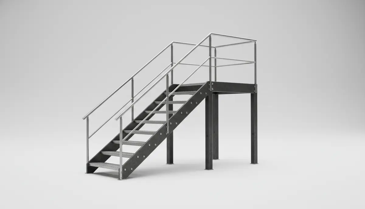 Metallik marshli zinapoyalar