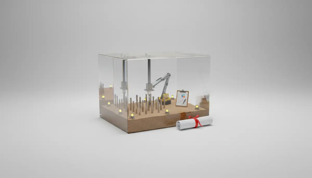 Qazıq poydevorlarini qurish