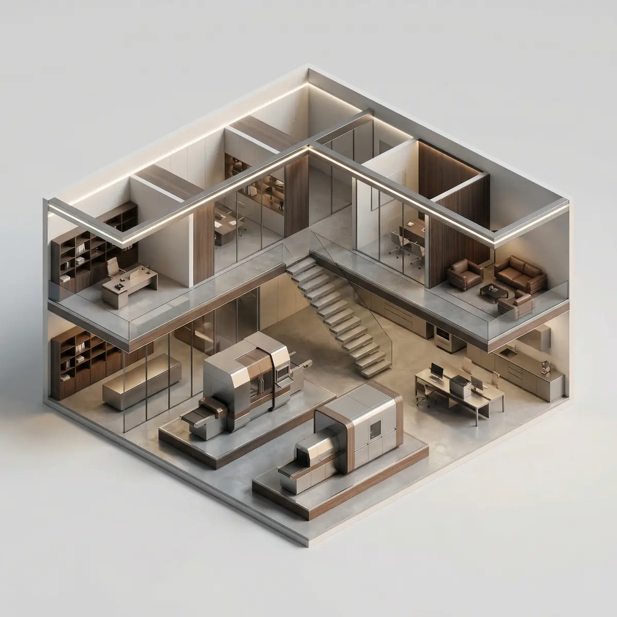 Ishlab chiqarish binosi uchun premium dizayn loyihasi Toshkentda