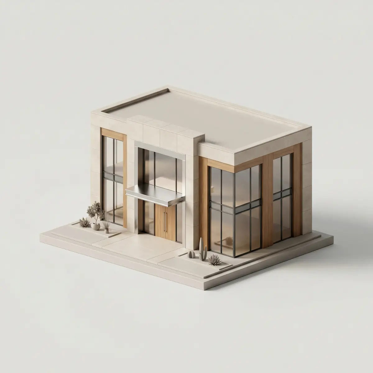 Ofis uchun fasad ishlari Toshkentda