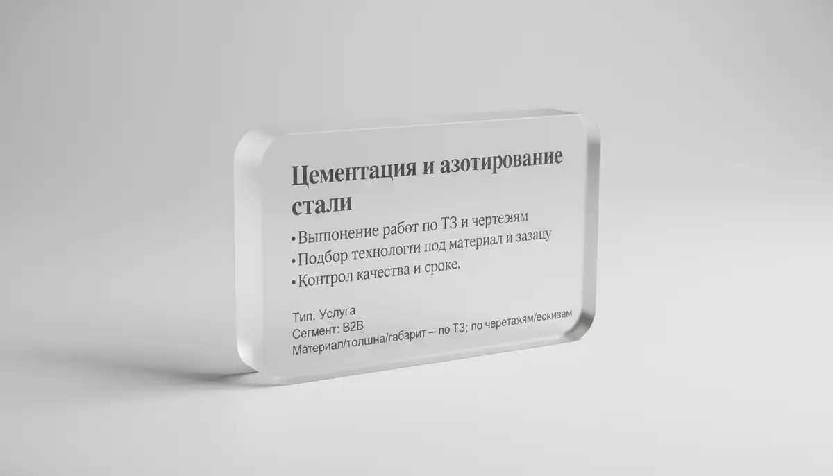 Po‘latni sementatsiyalash va azotlash