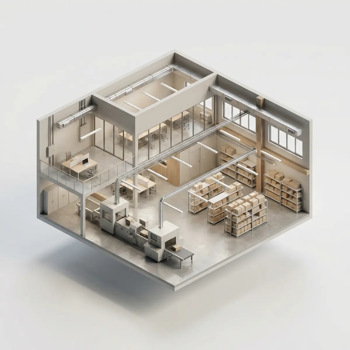 Ishlab chiqarish binosi uchun kompleks taʼmir Toshkentda