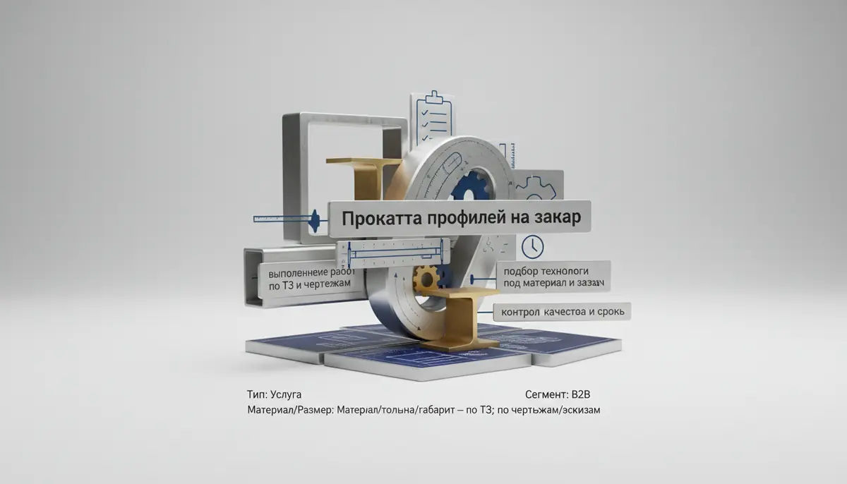 Profilni buyurtma asosida prokat qilish