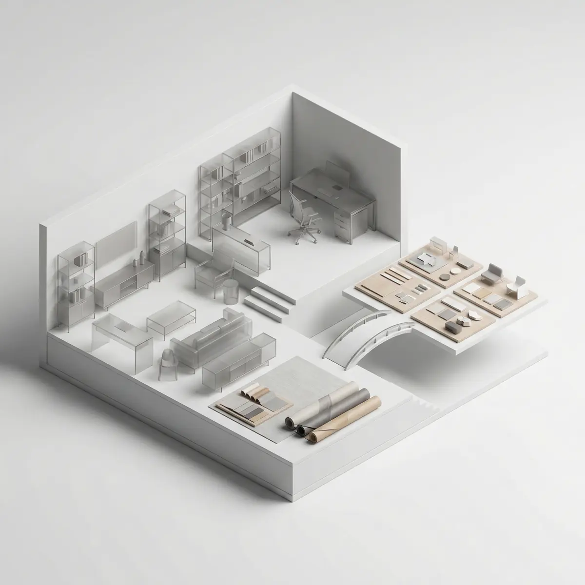 Kvartira uchun ofis mebellarini tanlash Toshkentda